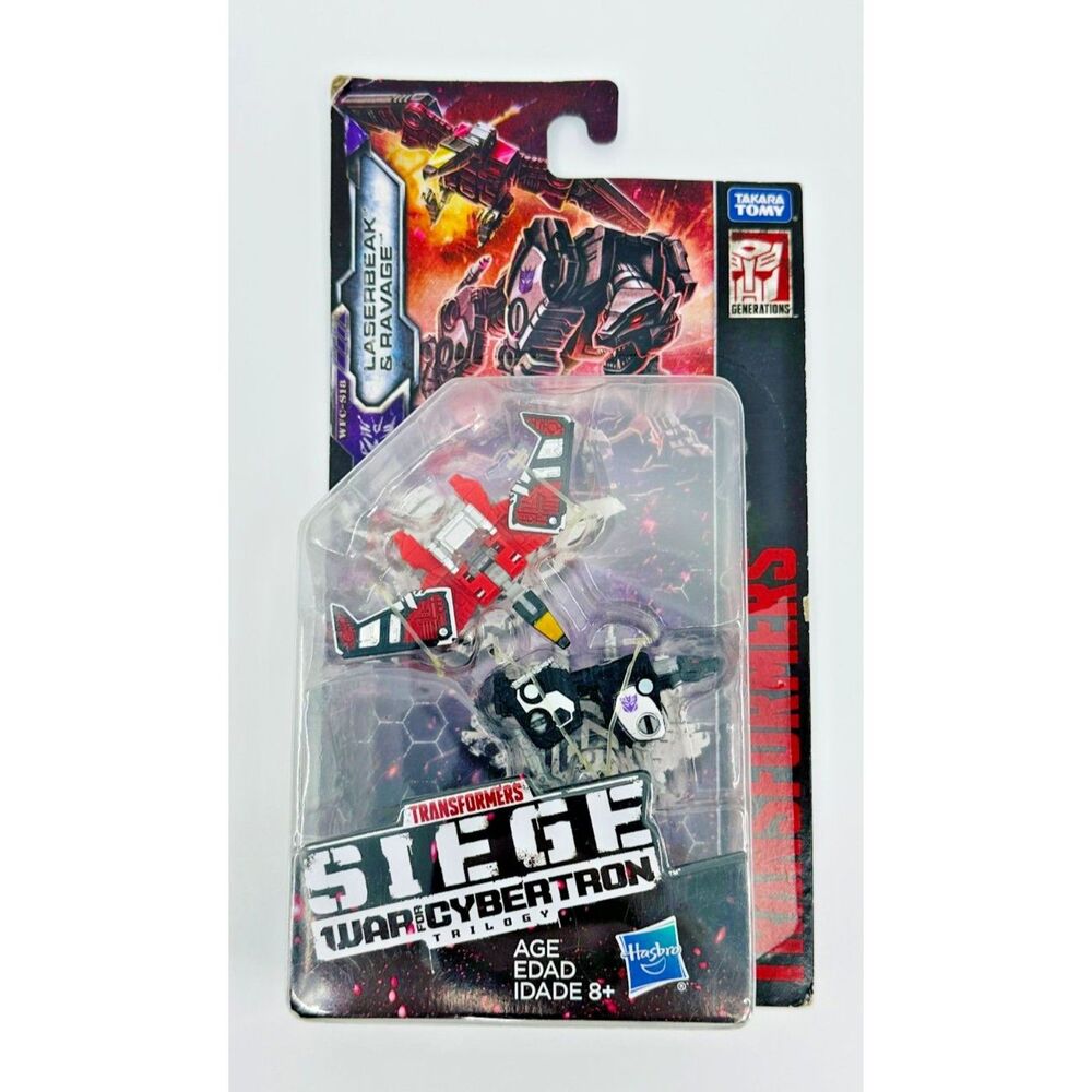 Hasbro Transformers Siege War for Cybertron Trilogy LASERBEAK & RAVAGE *MOSC